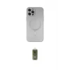 ieg™ iPhone 12 Pro Max Kılıf Akış Minimal Özel Seri - Siyah Joko Magic 5D Hayalet Cam