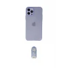 ieg™ iPhone 12 Pro Max Kılıf Atlas Minimal Prime - Siyah Joko Magic 5D Cam