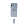 ieg™ iPhone 12 Pro Max Kılıf Atlas Minimal Prime - Siyah Joko Magic 5D Cam