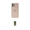 ieg™ iPhone 12 Pro Max Kılıf Atlas Minimal Prime - Siyah Joko Magic 5D Hayalet Cam