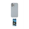 ieg™ iPhone 12 Pro Max Kılıf Çekirdek Çizgi - Siyah 34D Izgaralı Cam