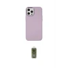 ieg™ iPhone 12 Pro Max Kılıf Çekirdek Çizgi - Siyah Joko Magic 5D Hayalet Cam