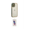 ieg™ iPhone 12 Pro Max Kılıf Çekirdek Klasik Serisi - Siyah Joko 5D Cam
