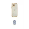 ieg™ iPhone 12 Pro Max Kılıf Çekirdek Klasik Serisi - Siyah Joko Magic 5D Cam