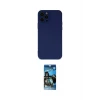 ieg™ iPhone 12 Pro Max Kılıf Çekirdek Modern Serisi - Siyah 34D Izgaralı Cam