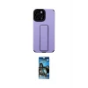 ieg™ iPhone 12 Pro Max Kılıf Çekirdek Yansıma - Siyah 34D Izgaralı Cam