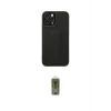 ieg™ iPhone 12 Pro Max Kılıf Çekirdek Yansıma - Siyah Joko Magic 5D Hayalet Cam