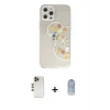 ieg™ iPhone 12 Pro Max Kılıf Eksen Asil Prime - Siyah Joko Magic 5D Cam + Shine Kamera Lens - GD