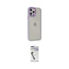 ieg™ iPhone 12 Pro Max Kılıf Eksen Doku Prime - Şeffaf Uv Polymer Nano Ekran Koruyucu