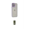 ieg™ iPhone 12 Pro Max Kılıf Eksen Doku Prime - Siyah Joko Magic 5D Hayalet Cam