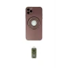 ieg™ iPhone 12 Pro Max Kılıf Eksen Klasik Prime - Siyah Joko Magic 5D Hayalet Cam
