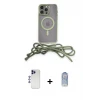 ieg™ iPhone 12 Pro Max Kılıf Eksen Özel Seri - Siyah Joko Magic 5D Cam + Shine Kamera Lens - LT