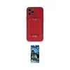 ieg™ iPhone 12 Pro Max Kılıf Kozmos Minimal Prime - Siyah 34D Izgaralı Cam