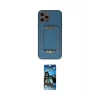 ieg™ iPhone 12 Pro Max Kılıf Kozmos Minimal Prime - Siyah 34D Izgaralı Cam