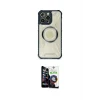 ieg™ iPhone 12 Pro Max Kılıf Kutup Modern - Şeffaf Temperli Cam Ekran Koruyucu