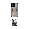ieg™ iPhone 12 Pro Max Kılıf Kutup Modern - Şeffaf Temperli Cam Ekran Koruyucu