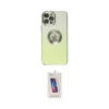 ieg™ iPhone 12 Pro Max Kılıf Kutup Yansıma Özel Seri - Siyah Joko 5D Cam