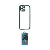 ieg™ iPhone 12 Pro Max Kılıf Nova Asil Özel Seri - Siyah 18D Cam Ekran Koruyucu