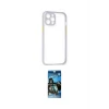 ieg™ iPhone 12 Pro Max Kılıf Nova Asil Özel Seri - Siyah 34D Izgaralı Cam