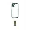 ieg™ iPhone 12 Pro Max Kılıf Nova Asil Özel Seri - Siyah Joko Magic 5D Hayalet Cam