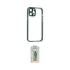 ieg™ iPhone 12 Pro Max Kılıf Nova Asil Özel Seri - Siyah Polymer Nano Ekran Koruyucu