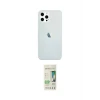ieg™ iPhone 12 Pro Max Kılıf Nova Çizgi - Siyah 20D Premium Cam Ekran Koruyucu