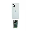 ieg™ iPhone 12 Pro Max Kılıf Nova Çizgi - Siyah 360 Mat Full Body Arka Koruyucu