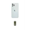 ieg™ iPhone 12 Pro Max Kılıf Nova Çizgi - Siyah Joko Magic 5D Hayalet Cam