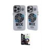 ieg™ iPhone 12 Pro Max Kılıf Nova Doku Koleksiyonu - Şeffaf Temperli Cam Ekran Koruyucu