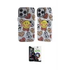 ieg™ iPhone 12 Pro Max Kılıf Nova Doku Koleksiyonu - Şeffaf Temperli Cam Ekran Koruyucu
