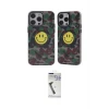 ieg™ iPhone 12 Pro Max Kılıf Nova Doku Koleksiyonu - Şeffaf Uv Polymer Nano Ekran Koruyucu