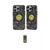 ieg™ iPhone 12 Pro Max Kılıf Nova Doku Koleksiyonu - Siyah Joko Magic 5D Hayalet Cam