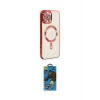 ieg™ iPhone 12 Pro Max Kılıf Nova Işık Özel Seri - Siyah 18D Cam Ekran Koruyucu