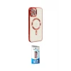 ieg™ iPhone 12 Pro Max Kılıf Nova Işık Özel Seri - Siyah 5D Eko Cam Ekran Koruyucu