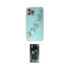 ieg™ iPhone 12 Pro Max Kılıf Nova Işık Prime - Siyah 360 Mat Full Body Arka Koruyucu