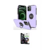 ieg™ iPhone 12 Pro Max Kılıf Odak Form Prime - Şeffaf Temperli Cam Ekran Koruyucu