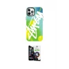 ieg™ iPhone 12 Pro Max Kılıf Siluet Çizgi Koleksiyonu - Şeffaf Temperli Cam Ekran Koruyucu