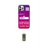 ieg™ iPhone 12 Pro Max Kılıf Siluet Çizgi Koleksiyonu - Siyah Joko Magic 5D Hayalet Cam