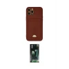 ieg™ iPhone 12 Pro Max Kılıf Vadi Çizgi Prime - Şeffaf 360 Full Body Arka Koruyucu