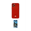 ieg™ iPhone 12 Pro Max Kılıf Vadi Çizgi Prime - Siyah 34D Izgaralı Cam