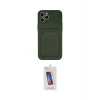 ieg™ iPhone 12 Pro Max Kılıf Vadi Çizgi Prime - Siyah Joko 5D Cam
