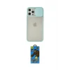 ieg™ iPhone 12 Pro Max Kılıf Vadi Çizgi - Siyah 18D Cam Ekran Koruyucu