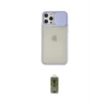 ieg™ iPhone 12 Pro Max Kılıf Vadi Çizgi - Siyah Joko Magic 5D Hayalet Cam