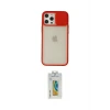 ieg™ iPhone 12 Pro Max Kılıf Vadi Çizgi - Siyah Polymer Nano Ekran Koruyucu