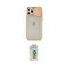 ieg™ iPhone 12 Pro Max Kılıf Vadi Çizgi - Siyah Polymer Nano Ekran Koruyucu