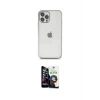 ieg™ iPhone 12 Pro Max Kılıf Vadi Minimal - Şeffaf Temperli Cam Ekran Koruyucu