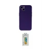 ieg™ iPhone 13 Mini Kılıf Ahenk Serisi - Siyah Polymer Nano Ekran Koruyucu