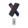 ieg™ iPhone 13 Mini Kılıf Kozmos Yansıma Özel Seri - Siyah Polymer Nano Ekran Koruyucu