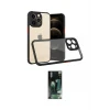 ieg™ iPhone 13 Pro Kılıf Nova Asil Özel Seri - Şeffaf 360 Full Body Arka Koruyucu