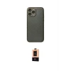ieg™ iPhone 13 Pro Max Kılıf Ahenk Işık - Şeffaf Maxco Cam Ekran Koruyucu